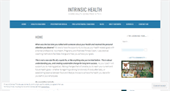 Desktop Screenshot of myintrinsichealth.com